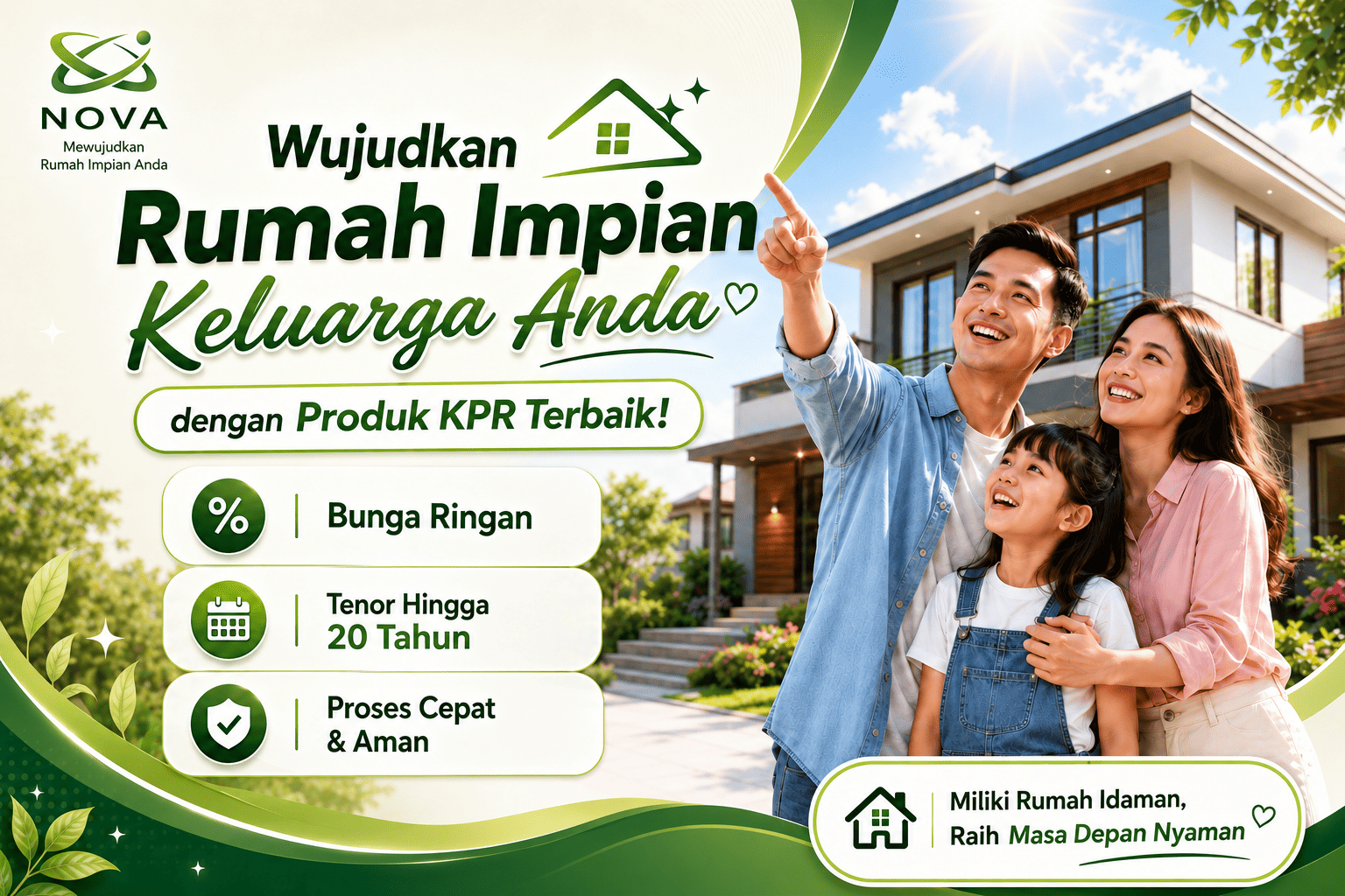 Iklan produk KPR Nova